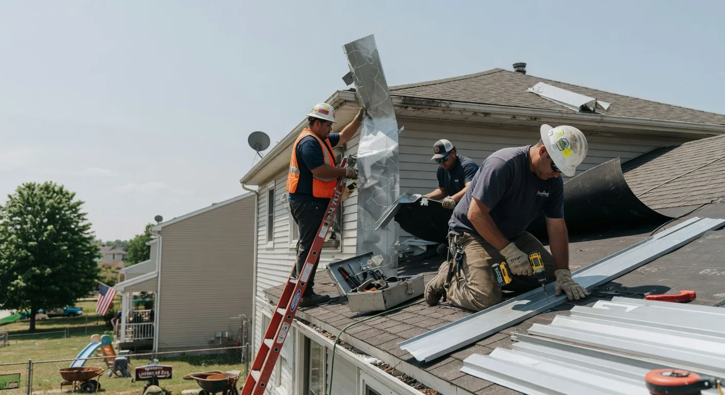 Metal Roofing Installation in Evergreen, LA near me